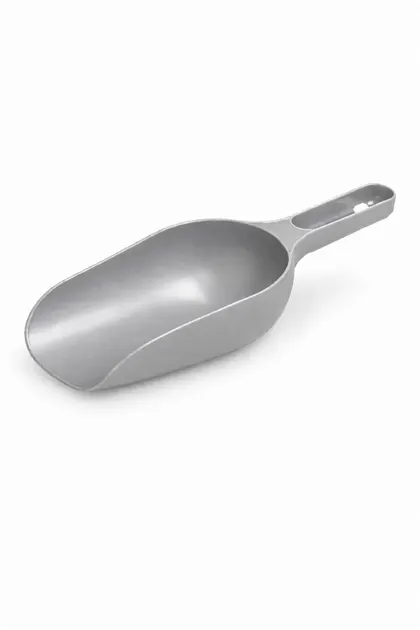 Cucharón Para Granos 1 Kg Reforzado Gris