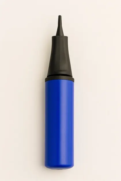 Bomba Manual para Inflar Globos Color Azul Rey